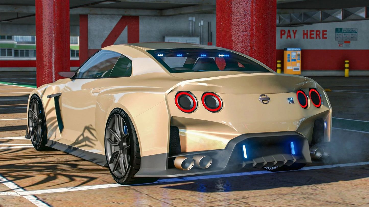Nissan GTR Hycade R36 Concept Police [Non ELS] | Ryan Customs
