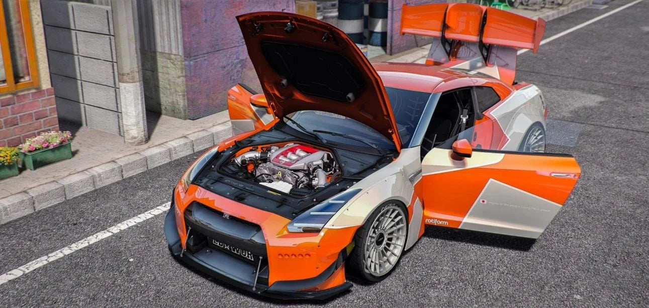 Nissan GTR R35 Futuristic Edition | Tunit
