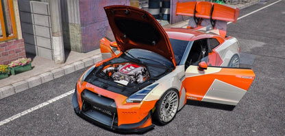 Nissan GTR R35 Futuristic Edition | Tunit