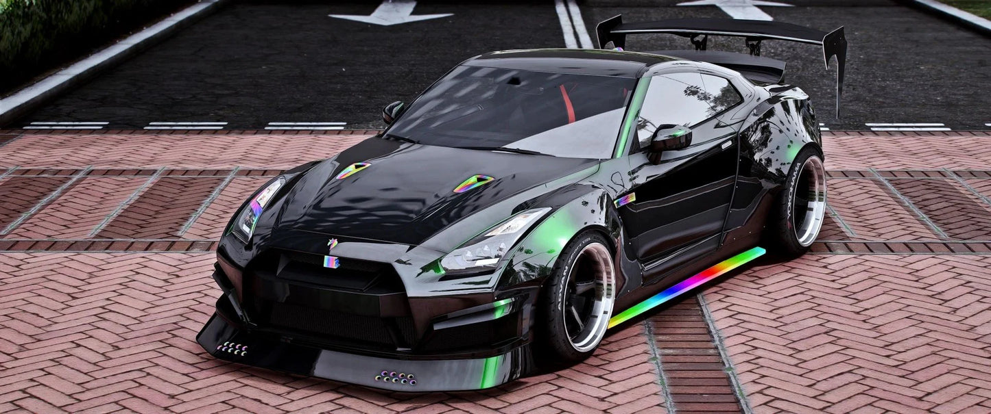 Nissan GTR R35 KRC Japan Kit [Dinamic RGB Lights] | 3RR0R