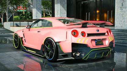 Nissan GTR R35 Krem Custom | Jia_En