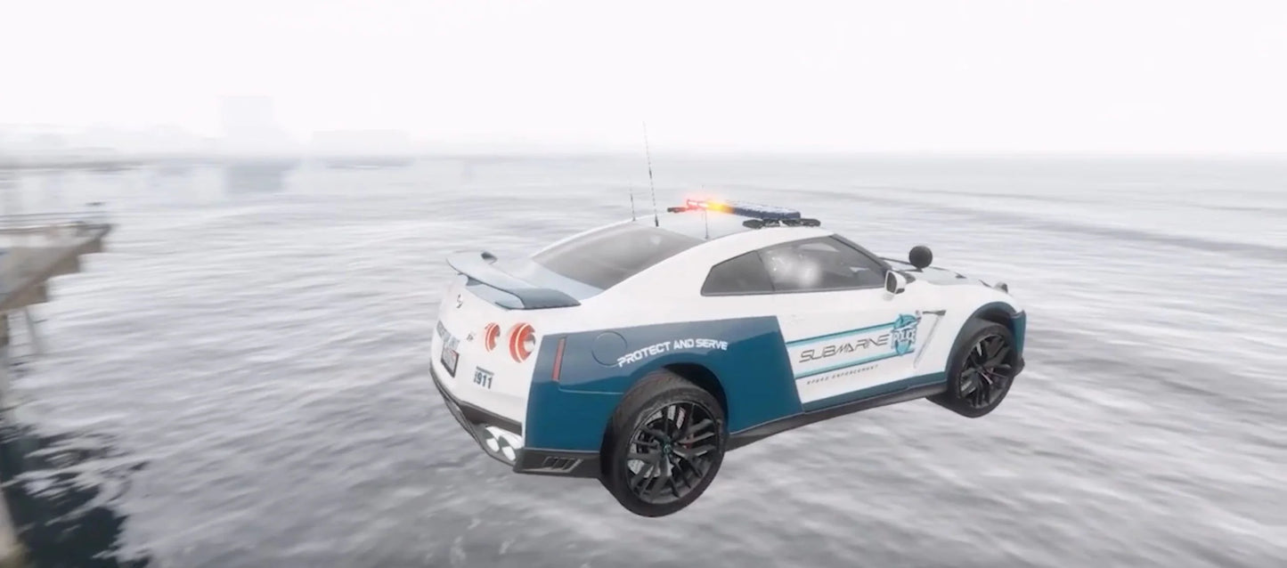 Nissan GTR Submarine