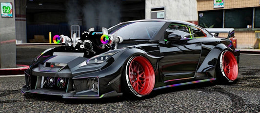 Nissan GTR Twinturbo [Dinamic RGB Lights] | DR Customs