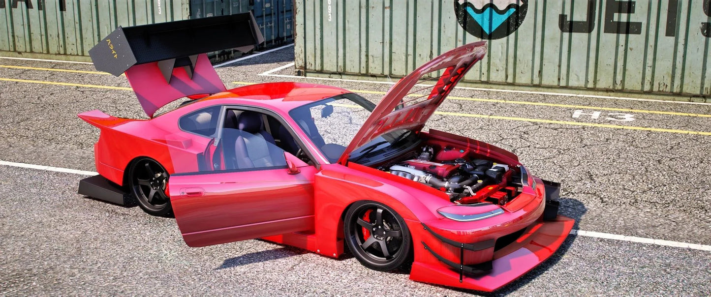 Nissan HR S18 Silhouette | Hachi