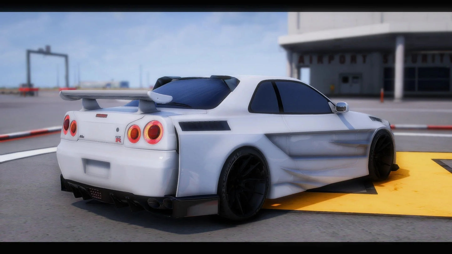Nissan R34 Abflug | Lemon | Tuned