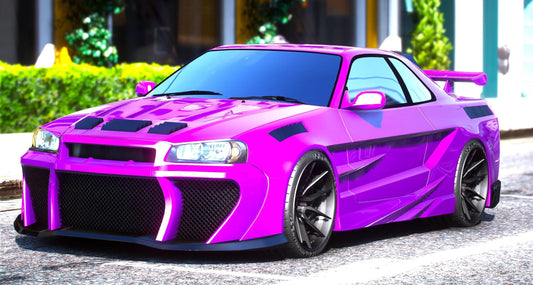 (Debadged) Nissan R34 Abflug | Lemon