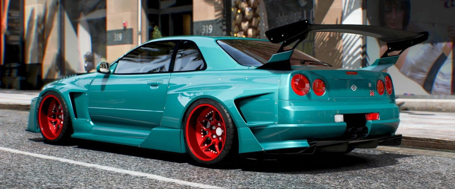 Nissan R34 Hugo Silvia | Adan