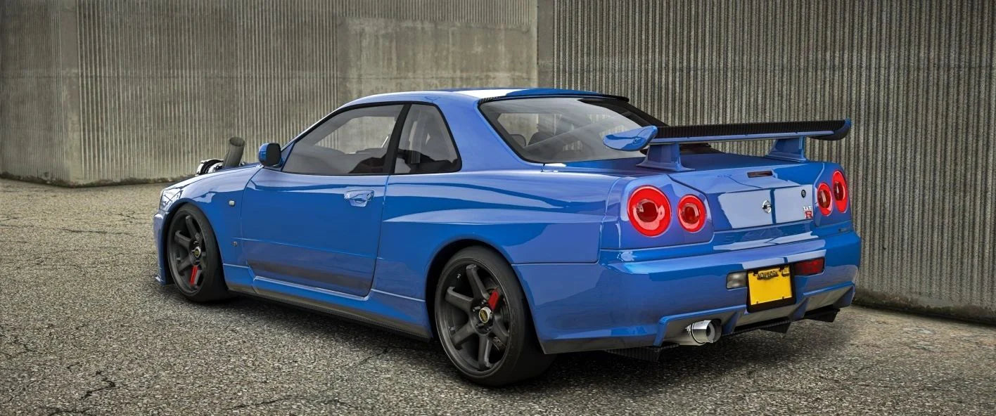 Nissan R34 Skyline with LSX 454 Twin Turbo Swap | 3RR0R