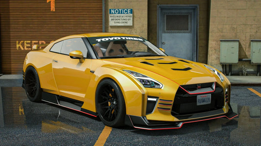 Nissan R35 Equalizer (Animated Lights) | Itzahmad_2002