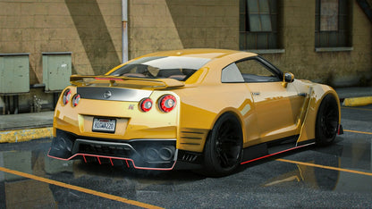 Nissan R35 Equalizer (Animated Lights) | Itzahmad_2002