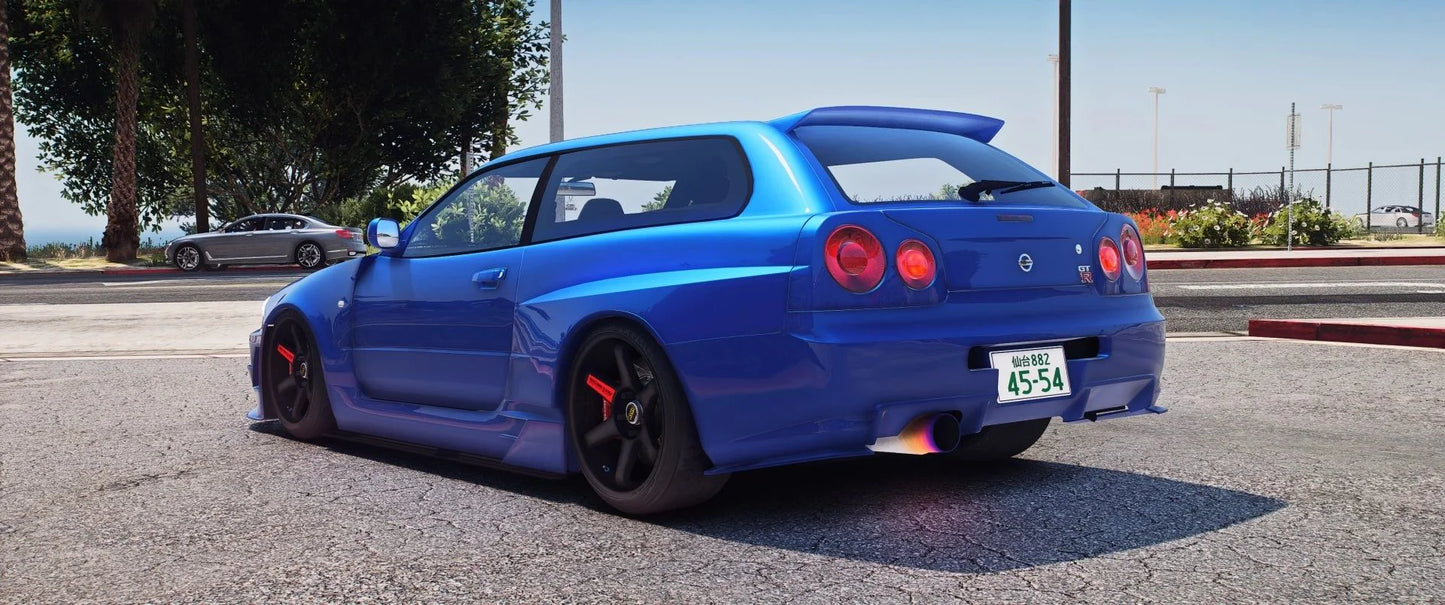 Nissan Skyline GTR R34 Shooting Brake (4 Seater) | Smuud Customs