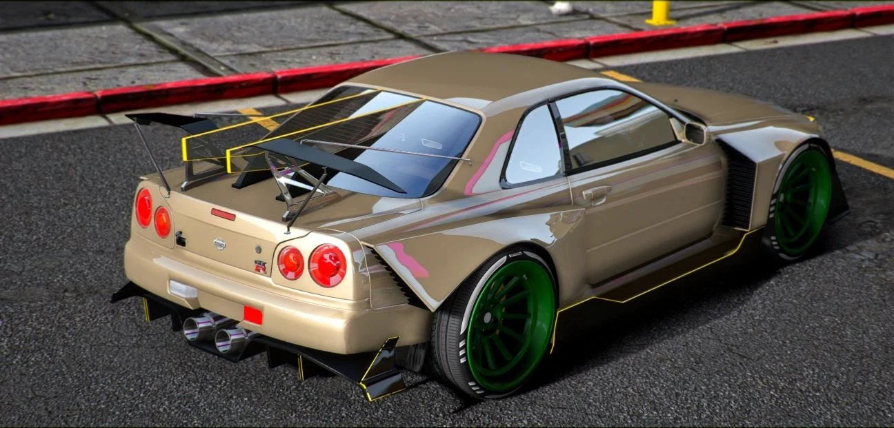 Nissan Skyline R34 Bodykit | PX