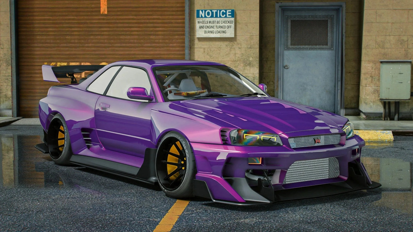 Nissan Skyline R34 HYCADE STAGE 2 | GG | Tuned