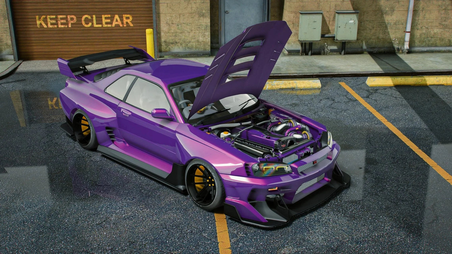 Nissan Skyline R34 HYCADE STAGE 2 | GG | Tuned