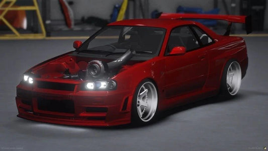 Nissan Skyline R34 Single Turbo Drift | Tora