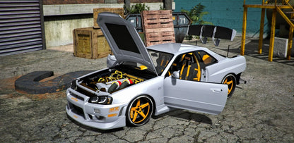 Nissan Skyline R34 Twinturbo | Twin Builds