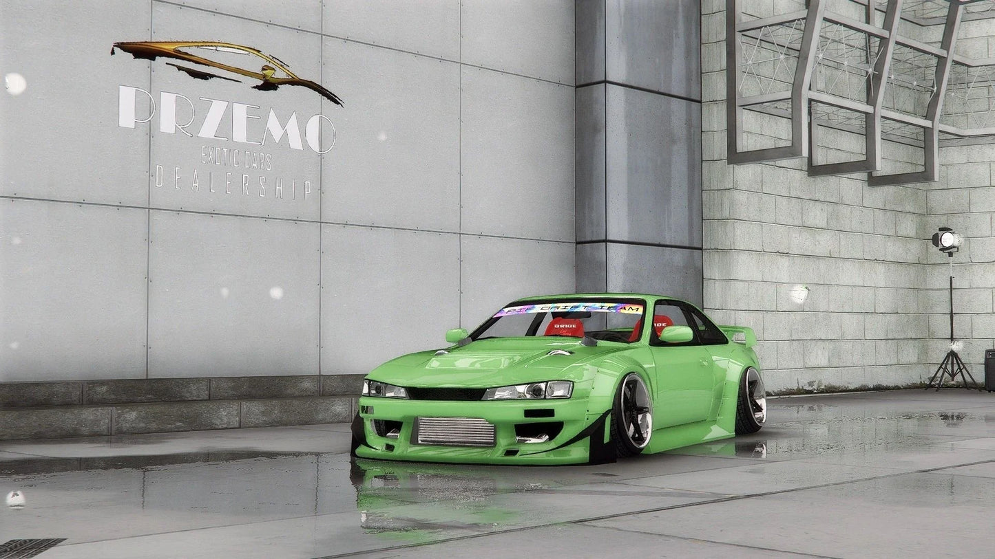 Nissan Silvia S14 Drift Custom R35 1000hp