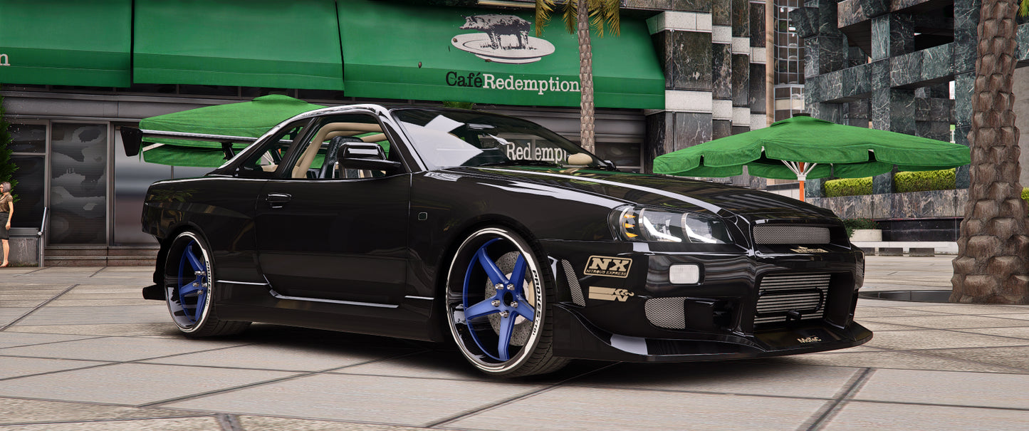 Nissan Skyline R34 Twin Turbo | MKL V.I.S.K