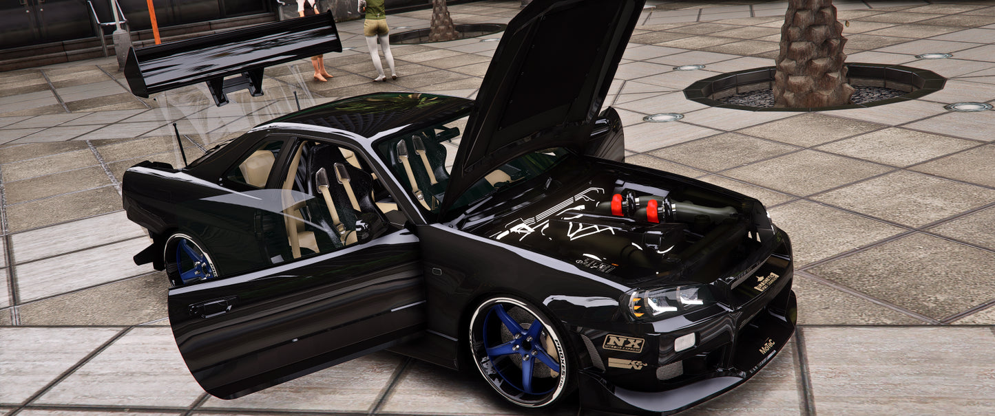 Nissan Skyline R34 Twin Turbo | MKL V.I.S.K