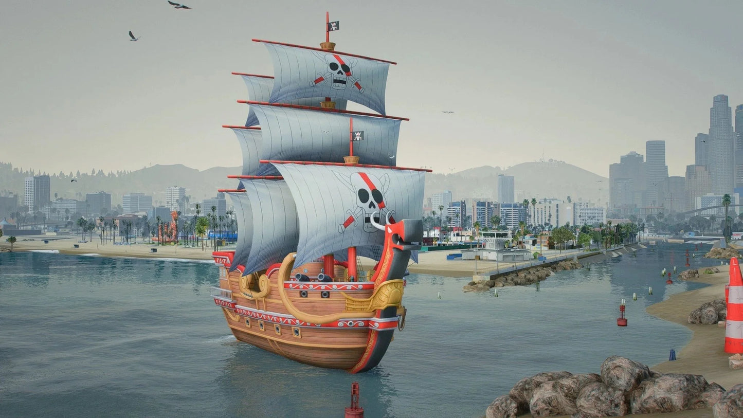 One Piece Ship - Red Force