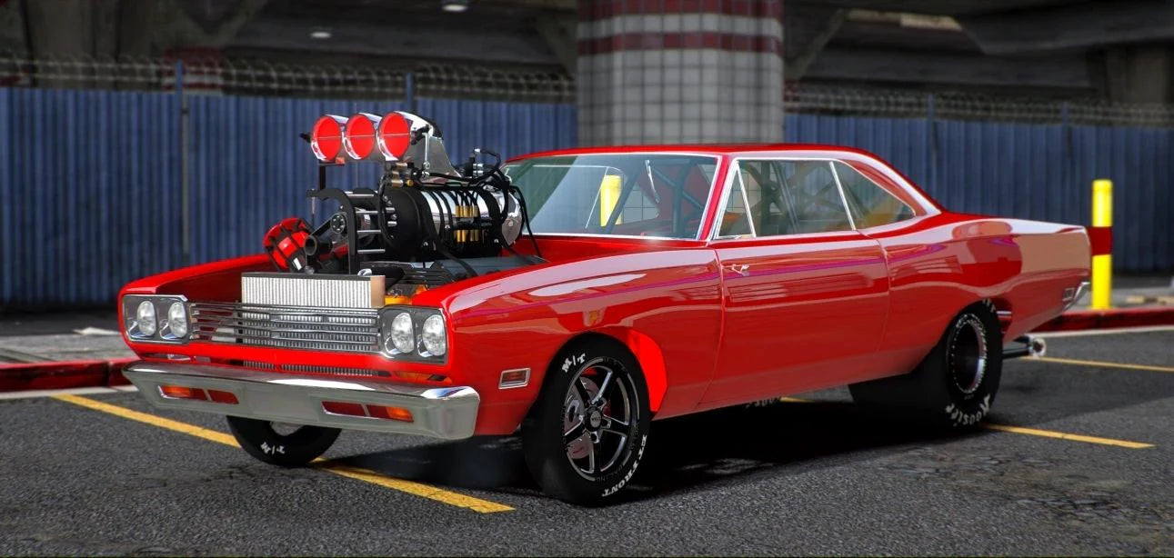 Plymouth Superbird 1969 Bitchslap | Thunder