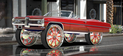 Pontiac Boneville 1968 Donk| BleU