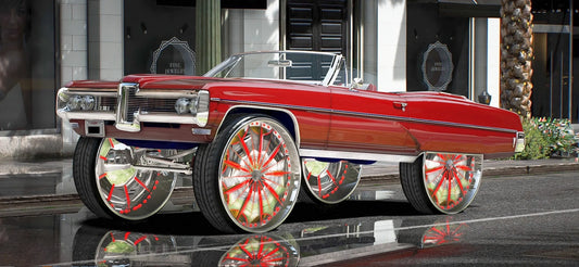 Pontiac Boneville 1968 Donk| BleU