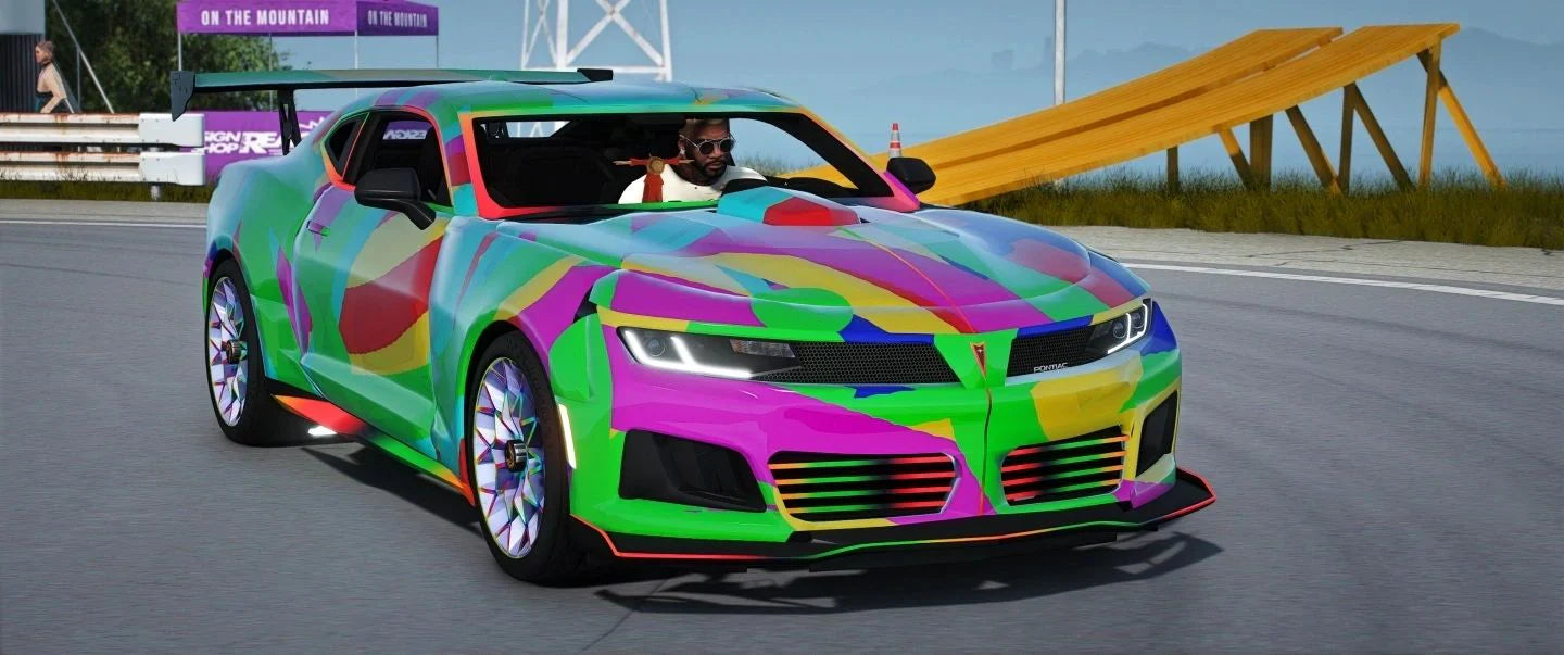 Pontiac Firebird Trans-Am Series Rainbow Edition [Dinamic Lights] | XZone Team