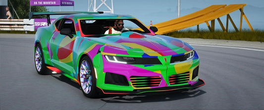 Pontiac Firebird Trans-Am Series Rainbow Edition [Dinamic Lights] | XZone Team