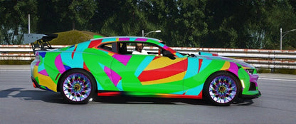 Pontiac Firebird Trans-Am Series Rainbow Edition [Dinamic Lights] | XZone Team