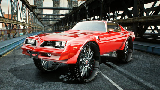 Pontiac Firebird Trans Am 1977 Donk on Asanti | L1RRY