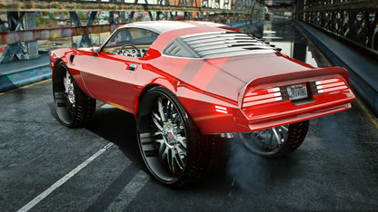 Pontiac Firebird Trans Am 1977 Donk on Asanti | L1RRY