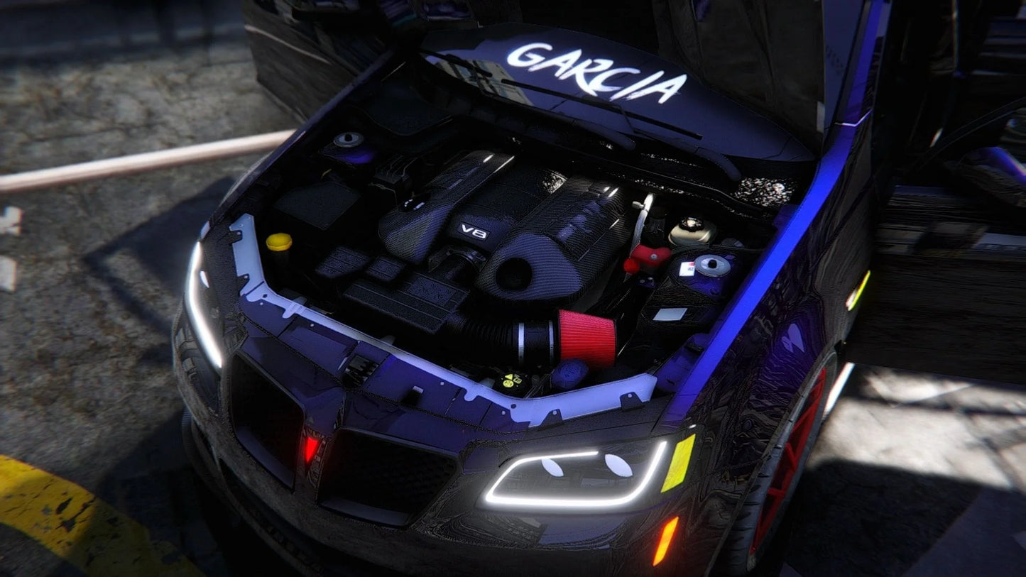 Pontiac G8 Single Turbo Drag Custom (Animation Window) | Mo Dre