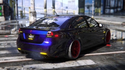Pontiac G8 Single Turbo Drag Custom (Animation Window) | Mo Dre