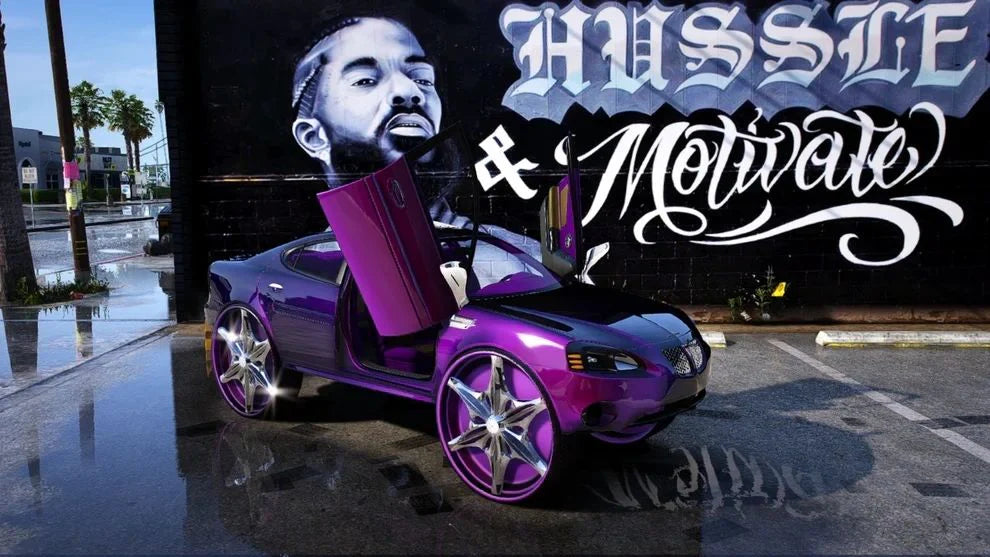 Pontiac Grand Prix On Davin Floaters With Butterfly Doors | PNUT Customs