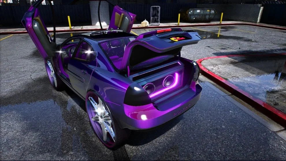 Pontiac Grand Prix On Davin Floaters With Butterfly Doors | PNUT Customs