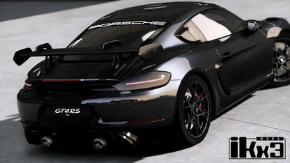Porsche 718 Cayman GT4 RS Weissach Package 2022 | Ikx3