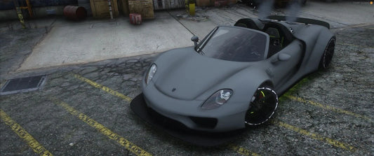 Porsche 918 Widebody Spyder Long Tail | GG