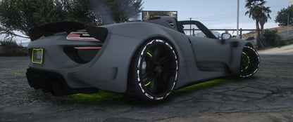 Porsche 918 Widebody Spyder Long Tail | GG