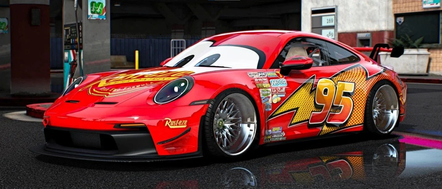 Porsche McQueen TwinTurbo | D. ICY Customs