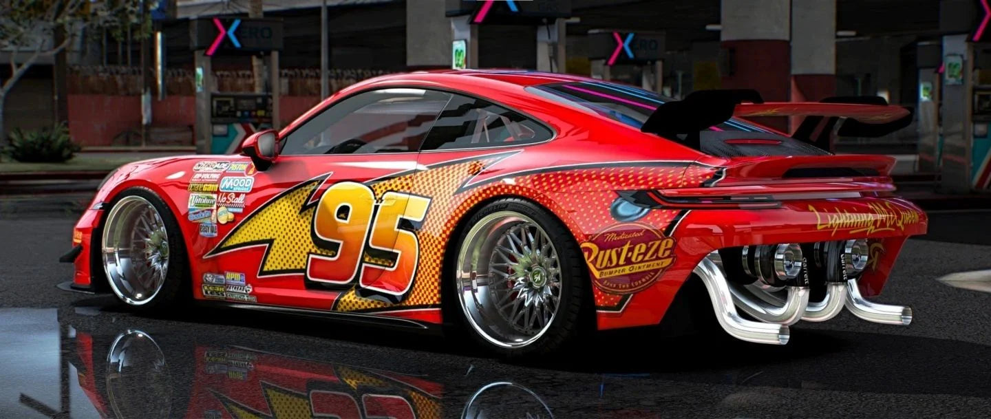 Porsche McQueen TwinTurbo | D. ICY Customs