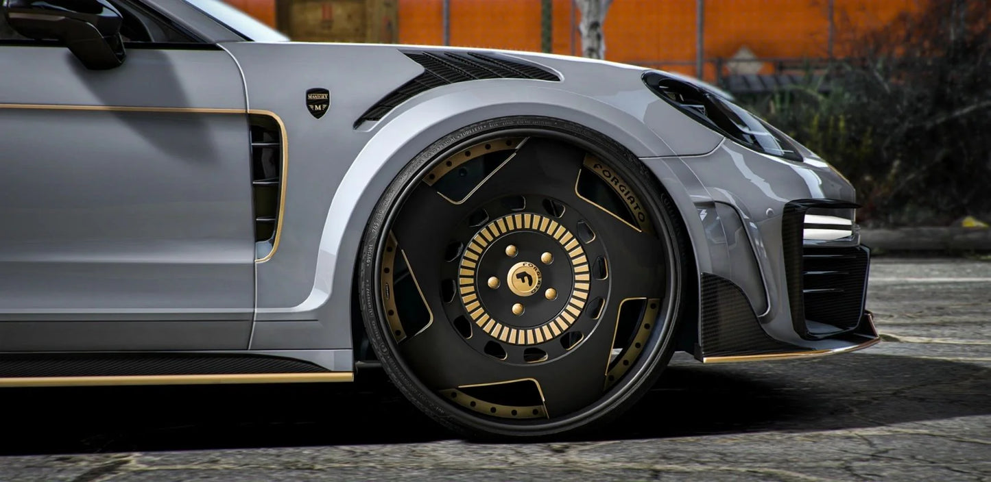 Porsche Panamera Mansory x Forgiato | Flexx Gordon