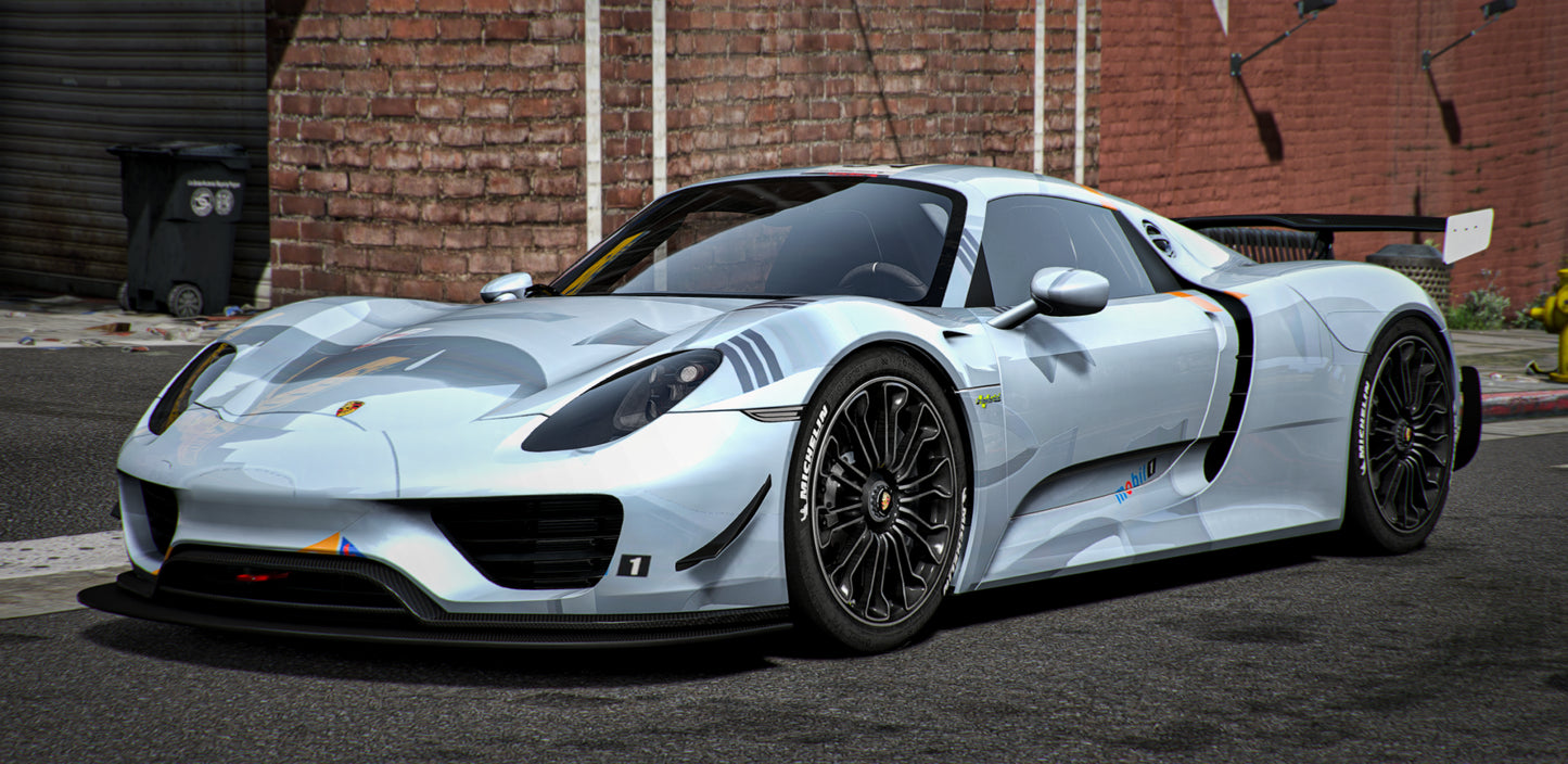 Porsche 918 Spider (5 Liveries) | Exil Customs