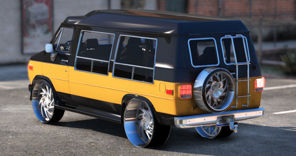 (Rebranded) Chevy G20 Donk (6 Seater)