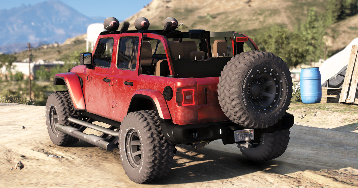 (Rebranded) Jeep Wrangler 2022 (6 seater)