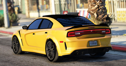 (Rebranded) Custom 2014 Dodge Charger 426 Ghoul Hellephant Replica (Animated Sunroof)