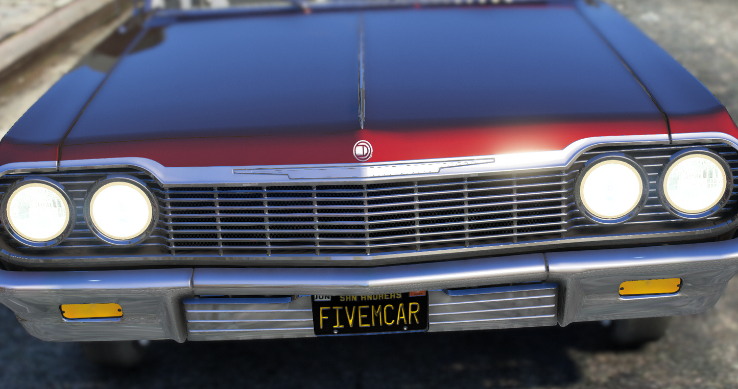 (Rebranded) 1964 Chevrolet Impal Lowrider (Working Hydraulic)