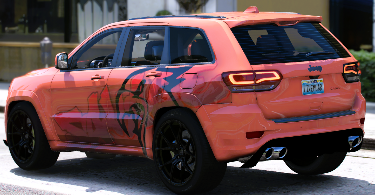 (Rebranded) JEEP Trackhawk “Savage” (4 Liveries)