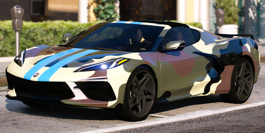 (Rebranded) Chevrolet Corvette C8 Stingray "Camo"