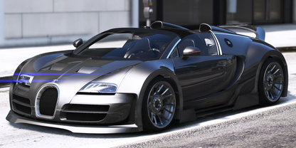 (Rebranded) Bugatti Veyron Profilee [Animated Lights]
